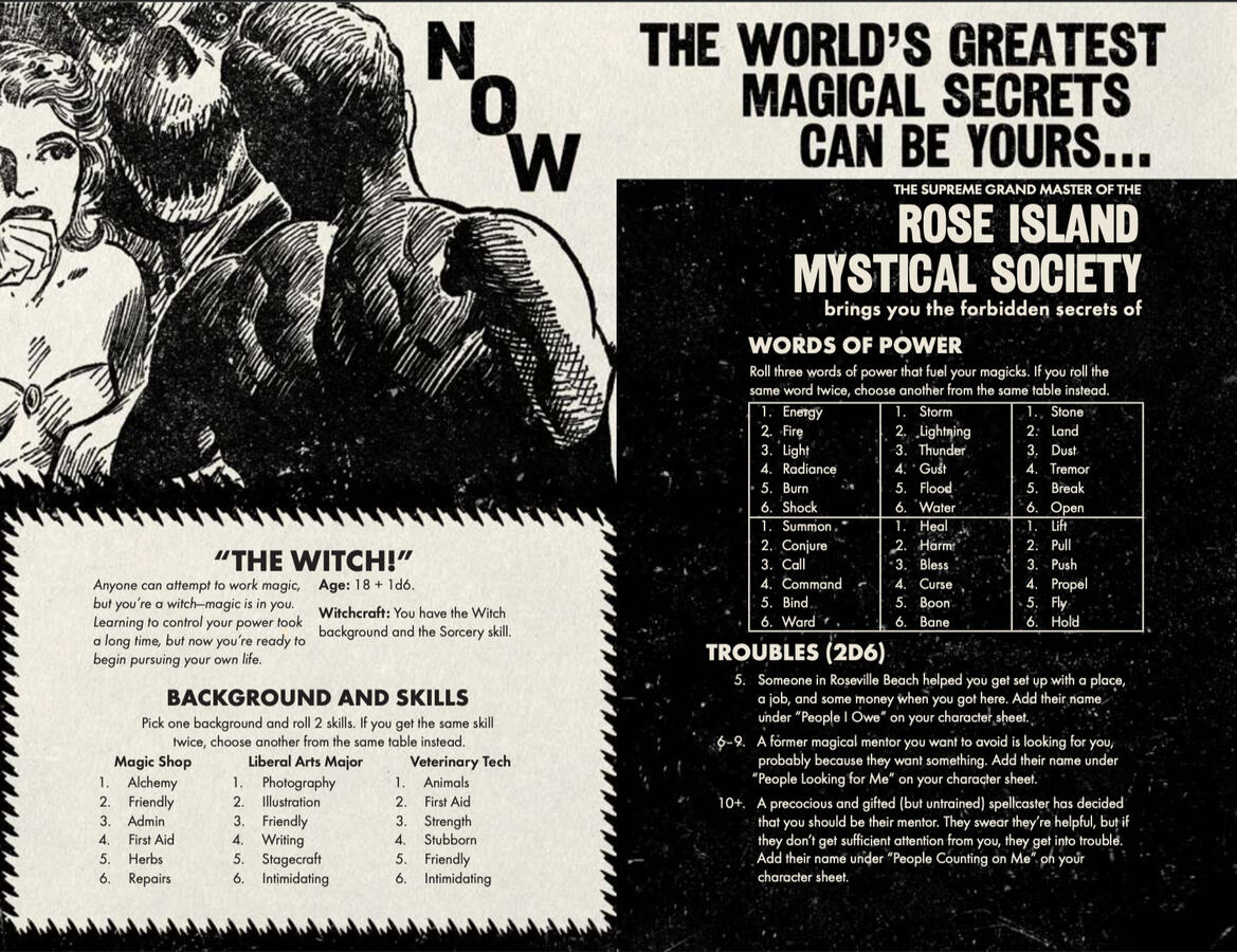 Player Character Origin Story: The Witch