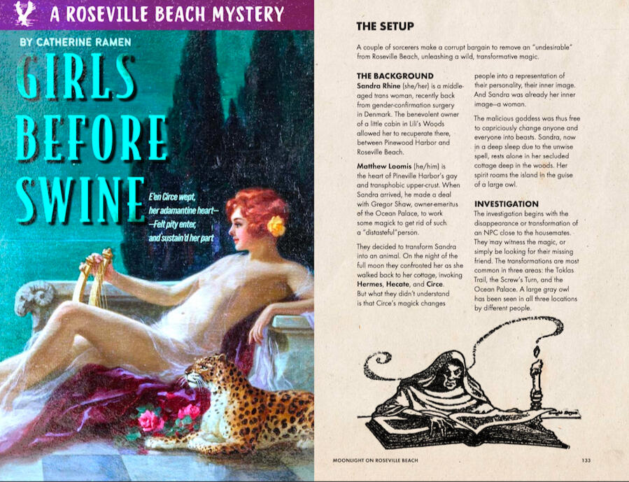A Roseville Beach Mystery Scenario by Cat Ramen
